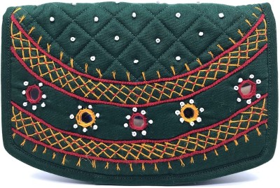SriAoG Casual Green  Clutch