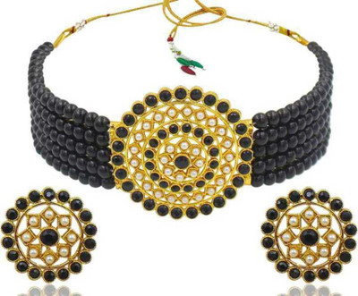 CATALYST Alloy Copper Black Jewellery Set(Pack of 1)