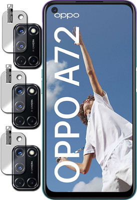 EJZATI Back Camera Lens Glass Protector for OPPO A72 / A92(Pack of: 3)