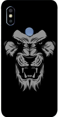 BUGGU Mi Redmi Y2 Mobile Skin(Ultra Super Black Lion Skin With High Matte Finish.)