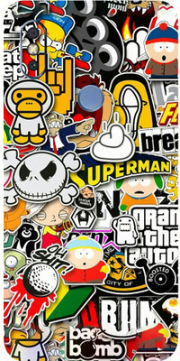TJ CREATION Mi Redmi Y2 Mobile Skin(Ultra Super Sticker Bombing Skin With High Matte Finish.)