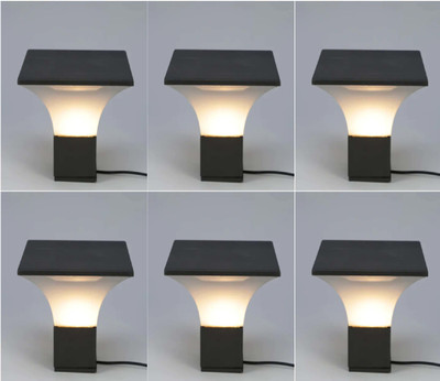 PR Prashant PR-Duplex-PO6 Gate Light Outdoor Lamp(Grey, White)