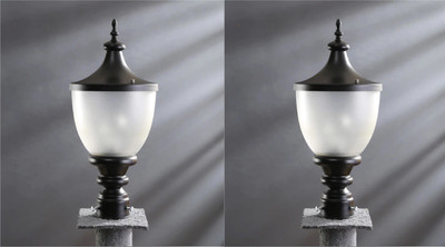 PR Prashant PR-Smarat-PO2 Gate Light Outdoor Lamp(White)