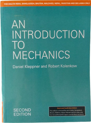 An Introduction To Mechanic(PAPER PACK, DANIEL KLEPPNER, ROBERT KOLENKOW)