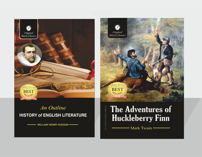 An Outline History Of English Literature & The Adventures Of Huckleberry Finn(Paperback, William Henry Hudson, Mark Twain)