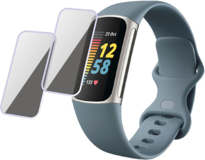 JSGROWITTECH Edge To Edge Screen Guard for FITBIT CHARGE 5(Pack of 2)