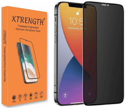 XTRENGTH Edge To Edge Tempered Glass for Apple iphone 12 mini(Pack of 1)