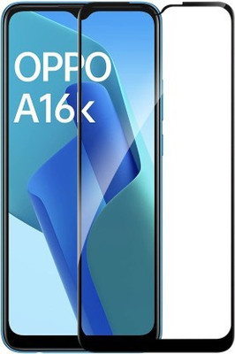 GLADLY Tempered Glass Guard for OPPO A16k(Pack of 1)