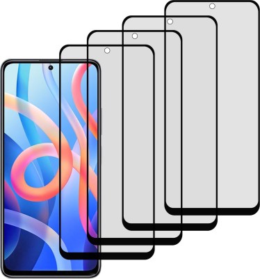 KITE DIGITAL Edge To Edge Tempered Glass for Redmi Mi Note 11T (5G)(Pack of 4)