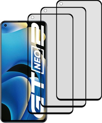 KITE DIGITAL Edge To Edge Tempered Glass for Realme GT Neo 2(Pack of 3)