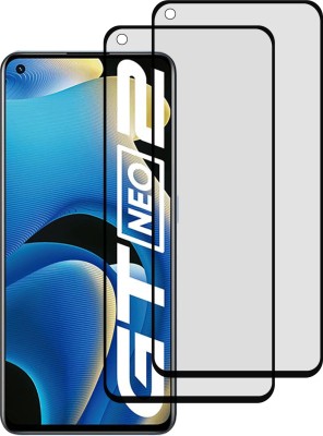KITE DIGITAL Edge To Edge Tempered Glass for Realme GT Neo 2(Pack of 2)