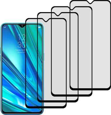 KITE DIGITAL Edge To Edge Tempered Glass for Realme 5 Pro(Pack of 4)