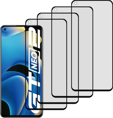 KITE DIGITAL Edge To Edge Tempered Glass for Realme GT Neo 2(Pack of 4)
