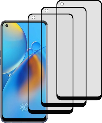 KITE DIGITAL Edge To Edge Tempered Glass for Oppo F19/ F19S/ F19 Pro/ F19 Pro Plus(Pack of 3)