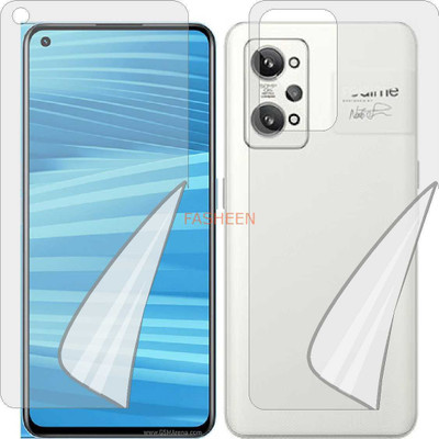 Fasheen Front and Back Screen Guard for REALME GT 2 (Edge To Edge TPU Full Coverage)(Pack of 2)