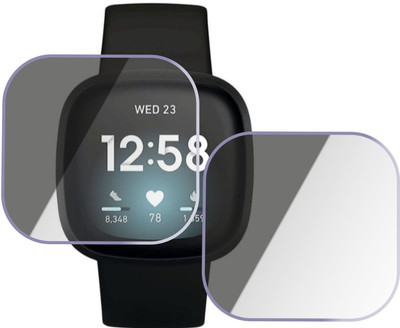 JSGROWITTECH Screen Guard for FITBIT Versa 3(Pack of 2)