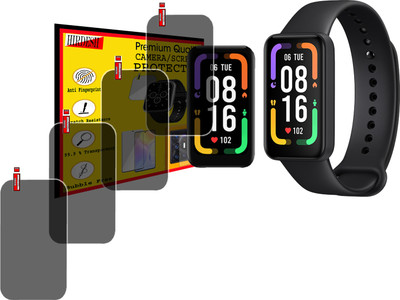 hirdesh Screen Guard for Redmi Smart Band Pro(Pack of 4)