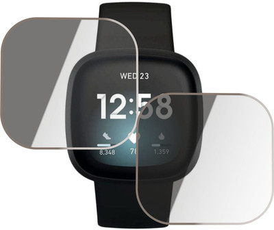 JSGROWITTECH Screen Guard for FITBIT Versa 3(Pack of 2)