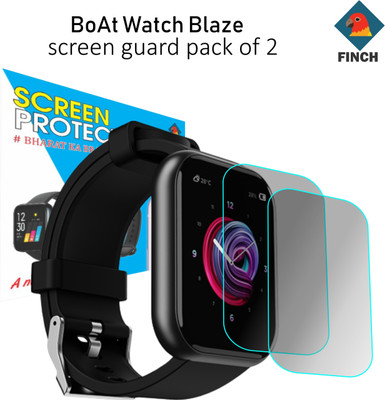 FINCH Screen Guard for boAt Watch Blaze Smartwatch(Pack of 2)