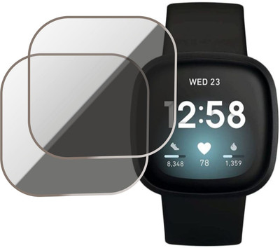 JSGROWITTECH Screen Guard for FITBIT Versa 3(Pack of 2)