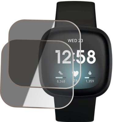 JSGROWITTECH Screen Guard for FITBIT Versa 3(Pack of 2)