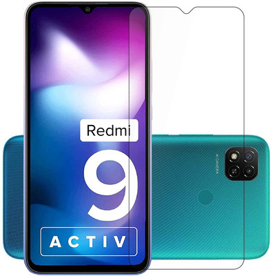 SNMART Tempered Glass Guard for Redmi 9 Active(Pack of 1)