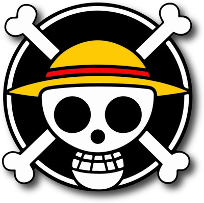 signEver 0.1 cm Pirate Symbol Self Adhesive Sticker(Pack of 1)