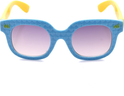 Soku Shopee Rectangular Sunglasses(For Boys & Girls, Blue)