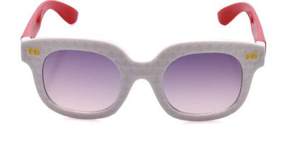 Soku Shopee Rectangular Sunglasses(For Boys & Girls, Clear)