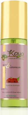 Kaya Herbal Product Neem & Geranium Facial Toner Remove Acne, Pimples, Radiance & Clears Complexion Men & Women(120 ml)