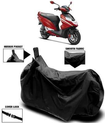 Autoprime Two Wheeler Cover for Hero(Dare BS6, Black)