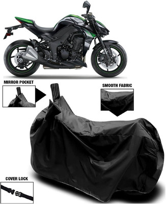 AutoFave Two Wheeler Cover for Kawasaki(Z1000 BS6, Black)