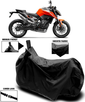 AutoFave Two Wheeler Cover for KTM(790 Duke, Black)