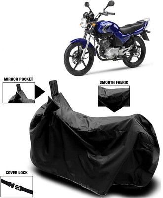 Autoprime Two Wheeler Cover for Yamaha(YBR 125, Black)