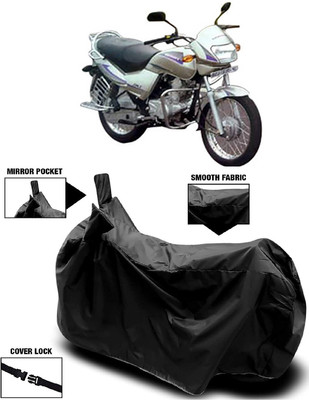Autoprime Two Wheeler Cover for LML(Freedom, Black)