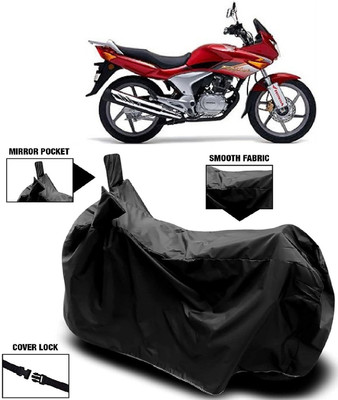 AutoKick Two Wheeler Cover for Honda(CBF150, Black)