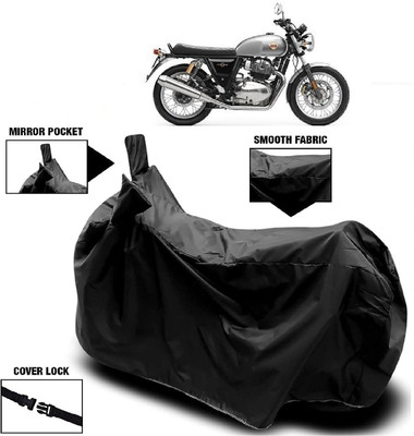 Autoprime Two Wheeler Cover for Royal Enfield(Interceptor 650, Black)
