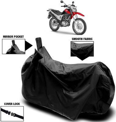 AutoFave Two Wheeler Cover for Honda(NXR 160, Black)