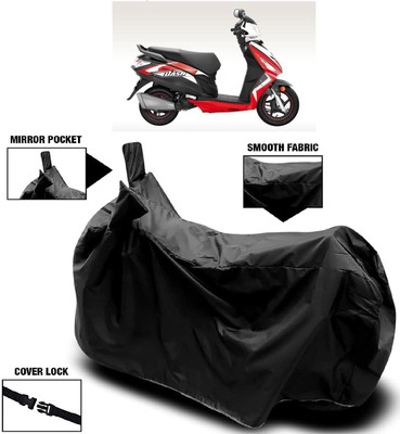 AutoFave Two Wheeler Cover for Hero(Dash, Black)
