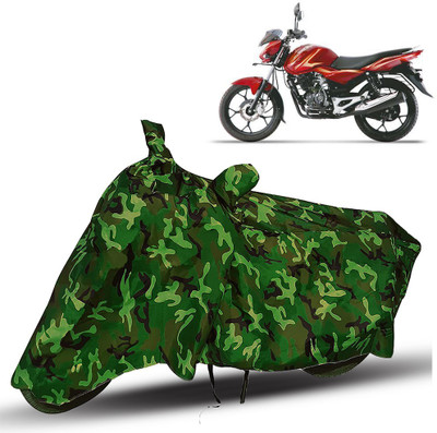 REVOC Two Wheeler Cover for Bajaj(Discover, Green)