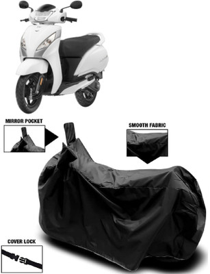 AutoFave Two Wheeler Cover for TVS(Jupiter 125, Black)