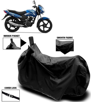 AutoFave Two Wheeler Cover for TVS(Sport, Black)