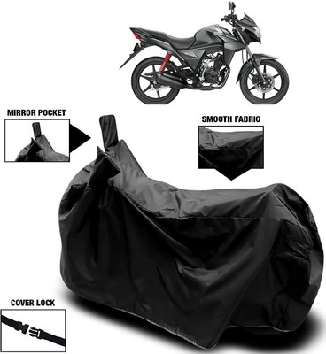 Autoprime Two Wheeler Cover for Honda(CB Twister, Black)