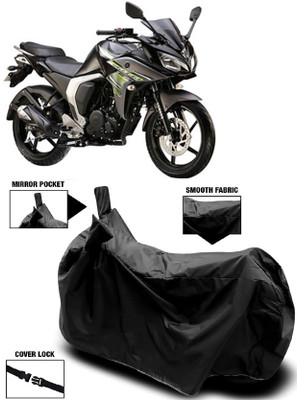 Autoprime Two Wheeler Cover for Yamaha(Fazer-FI, Black)