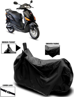 AutoFave Two Wheeler Cover for Hero(Electric Optima DX, Black)