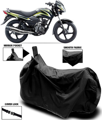 Autoprime Two Wheeler Cover for TVS(Sport KS, Black)