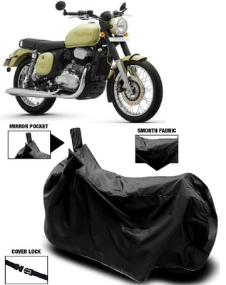 AutoFave Two Wheeler Cover for JAWA(42, Black)