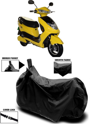 MMSSTAR Waterproof Two Wheeler Cover for Okinawa(R30 electric scooter, Black)
