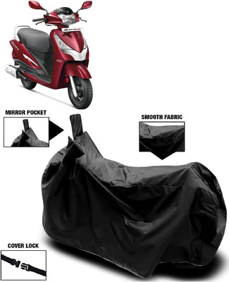 AutoKick Two Wheeler Cover for Hero(MotoCorp Destini 125, Black)
