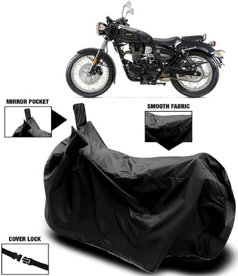 AutoFave Two Wheeler Cover for Benelli(Imperiale 400, Black)
